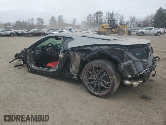 2024 Chevrolet Corvette 1LT with VIN 1G1YA2D44R5103357, listed as a Copart auction lot 46390865 with 15,960 mi miles and Salvage title. Bid and sale history available at DreamBid. Image 2.