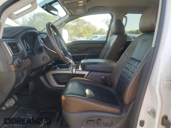 2017 Nissan Titan XD PRO-4X with VIN 1N6BA1F44HN541022, listed as a Copart auction lot 73966134 with 66,582 mi miles and Salvage Title. Bid and sale history available at carsss.com. Image 7.