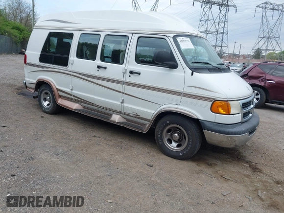 1999 Dodge Cargo Conversion with VIN 2B6HB11Y5XK540366, listed as a IAAI auction lot 42054538 with 118,848 mi miles and . Bid and sale history available at DreamBid. Image 1.