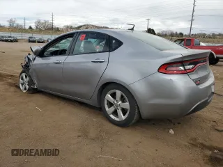 2015 Dodge Dart SXT with VIN 1C3CDFBB3FD315268, listed as a Copart auction lot 51171935 with 0 mi miles and Salvage Title. Bid and sale history available at carsss.com. Image 2.