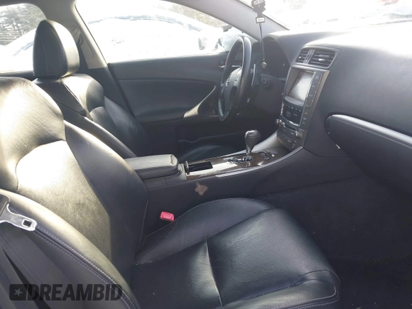 2012 Lexus IS 250 with VIN JTHCF5C21C5055214, listed as a IAAI auction lot 41482619 with 145,922 mi miles and . Bid and sale history available at DreamBid. Image 5.