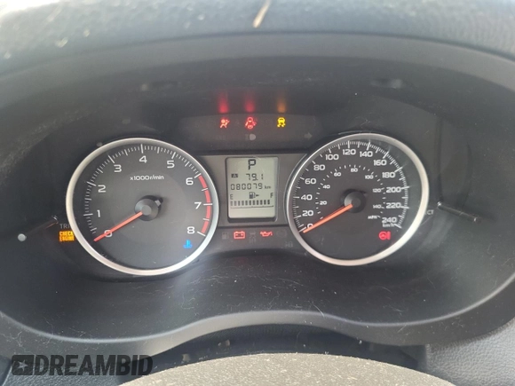 2018 Subaru Forester with VIN JF2SJEBC3JH424769, listed as a Copart auction lot 60532085 with 80,079 mi miles and Salvage title. Bid and sale history available at DreamBid. Image 9.