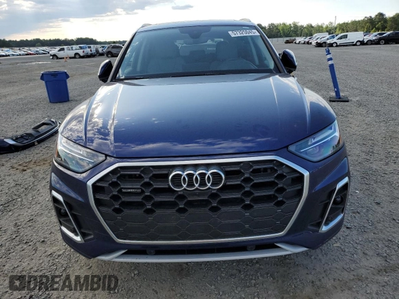2024 Audi Q5 S line Premium Plus with VIN WA1EAAFY7R2088014, listed as a Copart auction lot 57325045 with 5,231 mi miles and Salvage title. Bid and sale history available at DreamBid. Image 5.