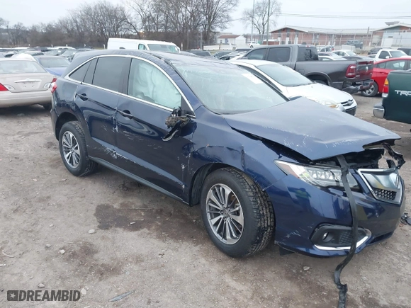 2018 Acura RDX w/Advance Pkg with VIN 5J8TB4H71JL007783, listed as a IAAI auction lot 41278894 with 106,681 mi miles. Bid and sale history available at carsss.com. Image 1.