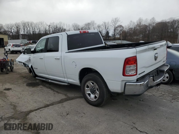 2022 Ram 2500 Big Horn with VIN 3C6UR5DL1NG321466, listed as a Copart auction lot 82975784 with 0 mi miles and Salvage Title. Bid and sale history available at carsss.com. Image 2.