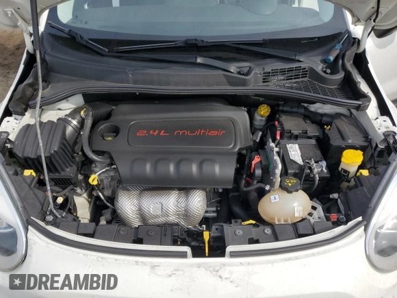 2016 FIAT 500X Trekking Plus with VIN ZFBCFYET1GP385733, listed as a Copart auction lot 53790925 with 100,807 mi miles and Salvage title. Bid and sale history available at DreamBid. Image 11.