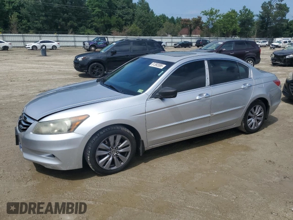 2011 Honda Accord EX-L with VIN 1HGCP3F89BA000682, listed as a Copart auction lot 61392095 with 191,690 mi miles and Clean title. Bid and sale history available at DreamBid. Image 1.