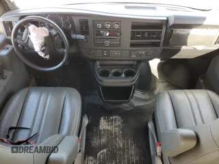 2021 Chevrolet Express Cargo with VIN 1GCWGAF73M1242040, listed as a Copart auction lot 41589245 with 41,195 mi miles and Salvage title. Bid and sale history available at DreamBid. Image 8.