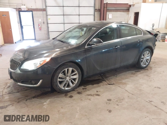 2016 Buick Regal Premium II with VIN 2G4GS5GX9G9145025, listed as a IAAI auction lot 41335549 with 80,446 mi miles. Bid and sale history available at carsss.com. Image 18.