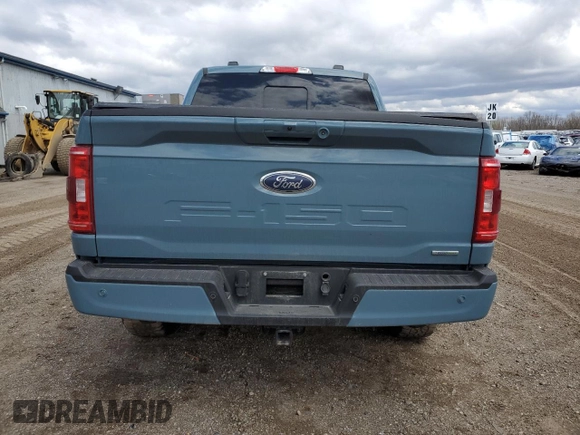 2023 Ford F-150 XL z VIN 1FTEW1EP6PKD55009, wystawiony jako Copart lot #53661895 z przebiegiem 22 594 mil mil oraz Szkoda całkowita • Salvage title. Historia ofert i sprzedaży dostępna na DreamBid. Obrazek 6.