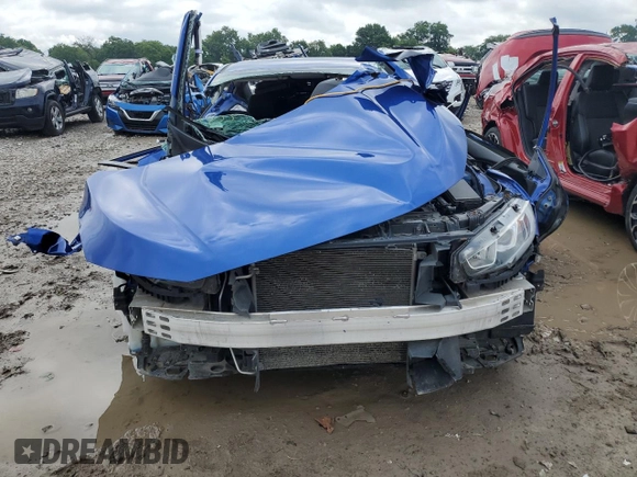 2017 Honda Civic LX with VIN 19XFC2F58HE057307, listed as a Copart auction lot 56064895 with Not provided miles and Salvage title. Bid and sale history available at DreamBid. Image 5.