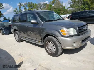2004 Toyota Sequoia SR5 with VIN 5TDZT34A64S222872, listed as a Copart auction lot 50232445 with 236,599 mi miles and Salvage Title. Bid and sale history available at carsss.com. Image 4.