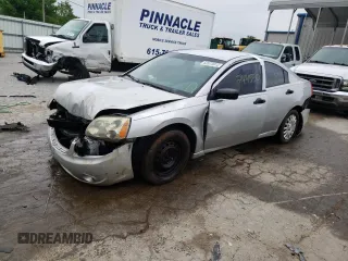 2008 Mitsubishi Galant DE with VIN 4A3AB26F98E012343, listed as a Copart auction lot 68903454 with 244,550 mi miles and Salvage Title. Bid and sale history available at carsss.com. Image 1.