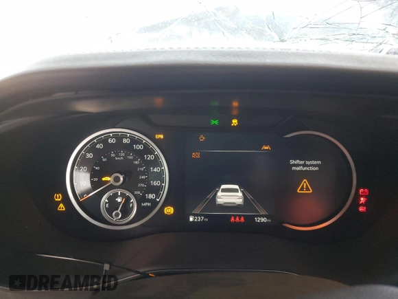 2024 Genesis G70 Sport Advanced with VIN KMTG54SE5RU139337, listed as a Copart auction lot 57085735 with 1,290 mi miles and Salvage Title. Bid and sale history available at DreamBid. Image 9.