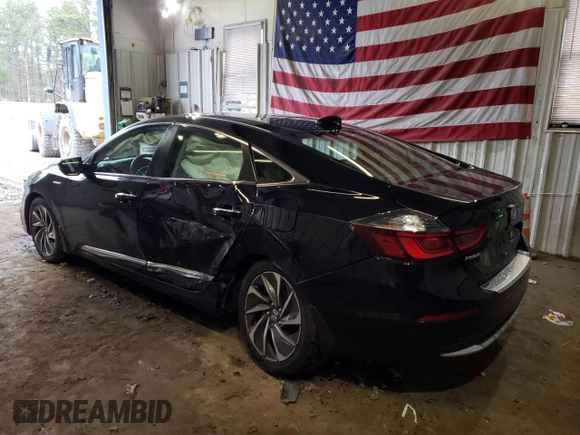 2022 Honda Insight Touring with VIN 19XZE4F9XNE017554, listed as a Copart auction lot 52786335 with 50,067 mi miles and Salvage Title. Bid and sale history available at DreamBid. Image 2.
