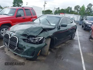 2023 BMW 4 Series 430i z VIN WBA63AV09PFN78926, wystawiony jako IAAI lot #42098820 z przebiegiem Nie podano mil oraz . Historia ofert i sprzedaży dostępna na DreamBid. Obrazek 2.