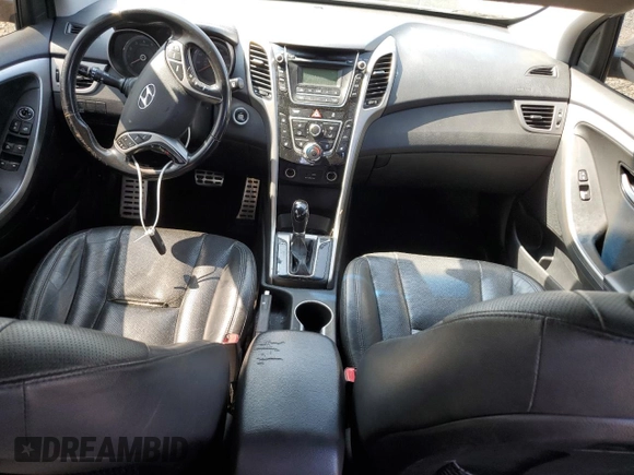 2015 Hyundai Elantra GT with VIN KMHD35LH3FU247341, listed as a Copart auction lot 70271654 with 50,369 mi miles and Salvage Title. Bid and sale history available at carsss.com. Image 8.