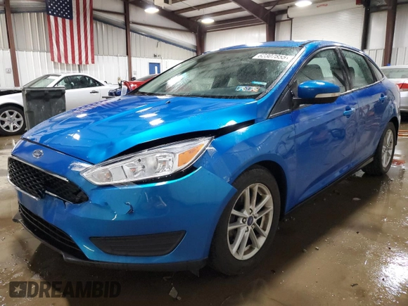 2015 Ford Focus SE with VIN 1FADP3F28FL237744, listed as a Copart auction lot 62307855 with 164,794 mi miles and Salvage title. Bid and sale history available at DreamBid. Image 1.