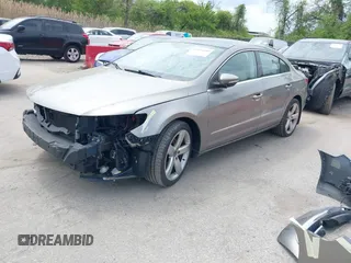 2012 Volkswagen CC Lux PZEV with VIN WVWHP7AN0CE552624, listed as a IAAI auction lot 42134600 with 122,543 mi miles. Bid and sale history available at carsss.com. Image 2.