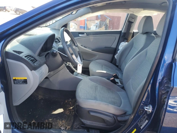 2015 Hyundai Accent GLS with VIN KMHCT4AE5FU821632, listed as a Copart auction lot 51219595 with 67,365 mi miles and Salvage Title. Bid and sale history available at carsss.com. Image 7.