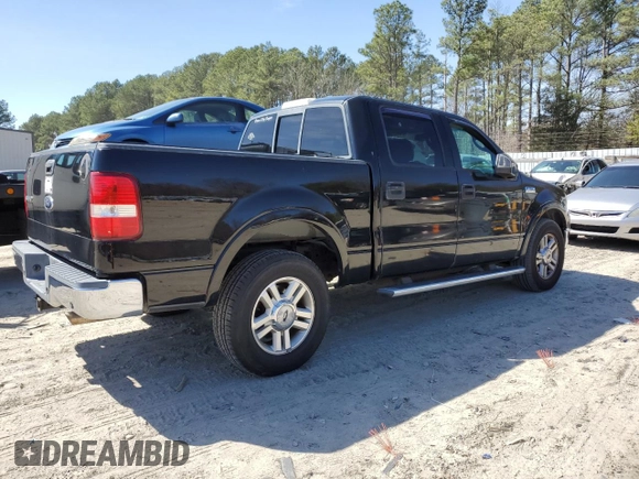 2004 Ford F-150 XLT with VIN 1FTPW14584KB28280, listed as a Copart auction lot 49546875 with 214,808 mi miles and Clean Title. Bid and sale history available at carsss.com. Image 3.