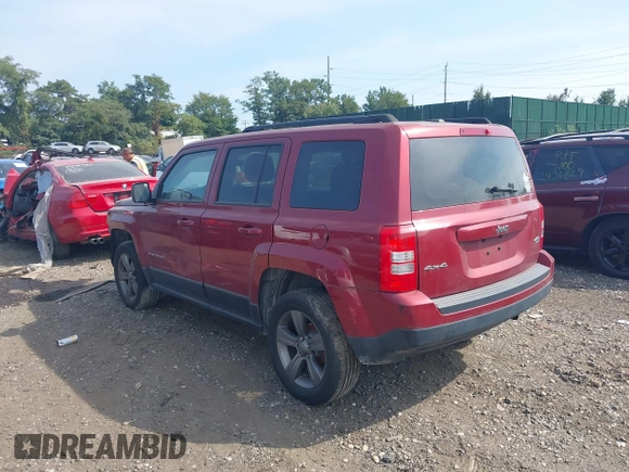 2015 Jeep Patriot High Altitude with VIN 1C4NJRFB5FD376338, listed as a IAAI auction lot 40358411 with 85,019 mi miles and . Bid and sale history available at carsss.com. Image 3.
