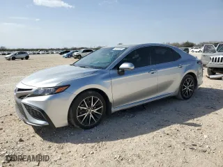 2023 Toyota Camry SE with VIN 4T1G11AK6PU796432, listed as a Copart auction lot 48181965 with 42,497 mi miles and Clean Title. Bid and sale history available at carsss.com. Image 1.