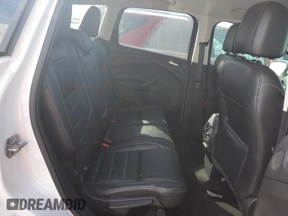 2017 Ford Escape Titanium with VIN 1FMCU0JD1HUA20454, listed as a Copart auction lot 74551324 with 0 mi miles and Non Repairable. Bid and sale history available at carsss.com. Image 11.