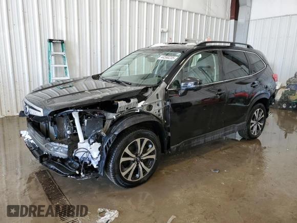 2021 Subaru Forester Limited with VIN JF2SKASC8MH445241, listed as a Copart auction lot 44590235 with 65,131 mi miles and Salvage Title. Bid and sale history available at carsss.com. Image 1.