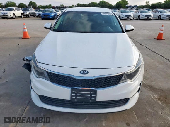 2018 Kia Optima LX with VIN 5XXGT4L37JG180452, listed as a Copart auction lot 60910515 with 156,068 mi miles and Salvage title. Bid and sale history available at DreamBid. Image 5.