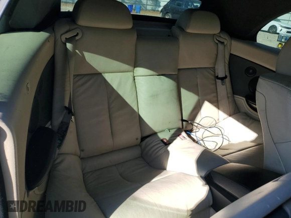 2007 BMW 6 Series 650i with VIN WBAEK13517CN80698, listed as a Copart auction lot 83331764 with 122,563 mi miles and Clean Title. Bid and sale history available at DreamBid. Image 10.