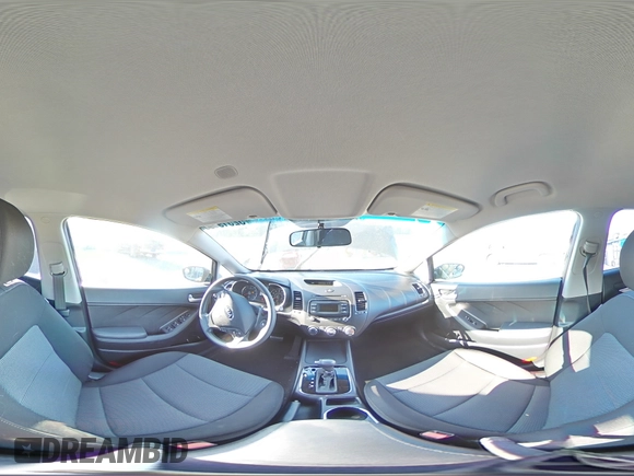 2017 Kia Forte5 LX with VIN KNAFK5A82H5705884, listed as a Copart auction lot 52519195 with 0 mi miles and Salvage Title. Bid and sale history available at carsss.com. Image 13.