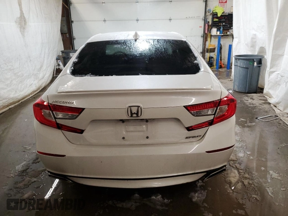 2019 Honda Accord Sport with VIN 1HGCV1F33KA112831, listed as a Copart auction lot 87912415 with 39,675 mi miles and Salvage Title. Bid and sale history available at DreamBid. Image 6.
