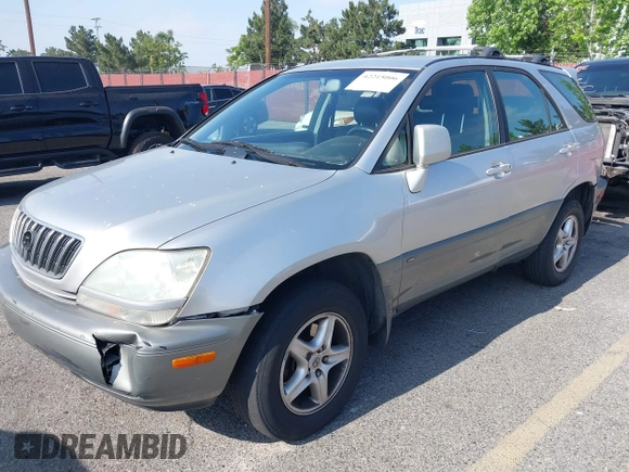 2001 Lexus RX 300 with VIN JTJGF10U410115432, listed as a IAAI auction lot 42215006 with 303,230 mi miles and . Bid and sale history available at DreamBid. Image 2.