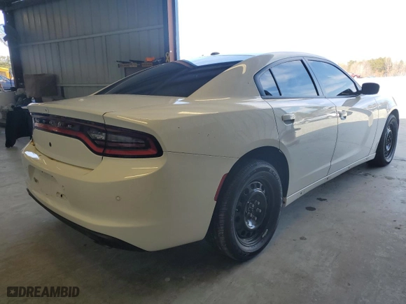 2022 Dodge Charger Police with VIN 2C3CDXKG5NH153873, listed as a Copart auction lot 82989944 with 23,862 mi miles and Salvage Title. Bid and sale history available at carsss.com. Image 3.