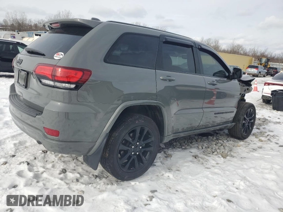 2022 Jeep Grand Cherokee WK Laredo X with VIN 1C4RJFAG0NC112452, listed as a Copart auction lot 42294815 with 34,787 mi miles and Salvage Title. Bid and sale history available at carsss.com. Image 3.