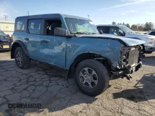 2021 Ford Bronco with VIN 1FMEE5BP8MLA68271, listed as a Copart auction lot 82546164 with 36,942 mi miles and Salvage Title. Bid and sale history available at carsss.com. Image 4.