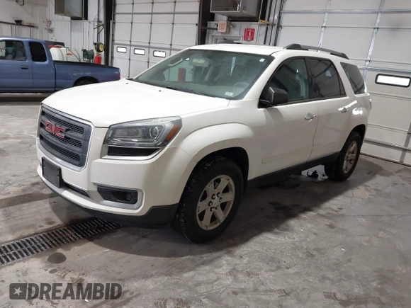 2014 GMC Acadia SLE with VIN 1GKKRNED6EJ202757, listed as a IAAI auction lot 41928884 with 166,390 mi miles and . Bid and sale history available at carsss.com. Image 17.