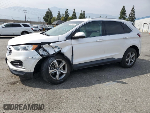 2019 Ford Edge SEL with VIN 2FMPK3J95KBB97431, listed as a Copart auction lot 58790065 with 72,357 mi miles and Salvage title. Bid and sale history available at DreamBid. Image 1.