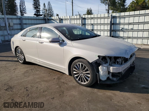 2019 Lincoln MKZ Standard with VIN 3LN6L5A91KR619149, listed as a Copart auction lot 42225465 with 46,869 mi miles and Salvage Title. Bid and sale history available at carsss.com. Image 4.