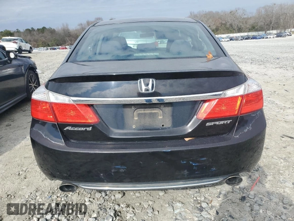 2014 Honda Accord Sport with VIN 1HGCR2F55EA271091, listed as a Copart auction lot 44629425 with 133,161 mi miles and Salvage Title. Bid and sale history available at DreamBid. Image 6.