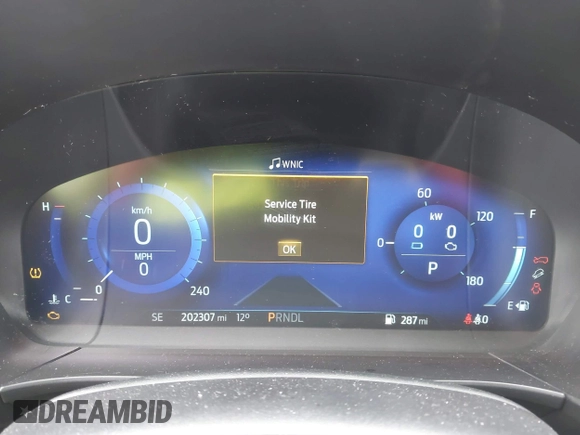 2020 Ford Escape SE Sport Hybrid z VIN 1FMCU9BZ2LUA52451, wystawiony jako IAAI lot #41955868 z przebiegiem 202 307 mil mil oraz . Historia ofert i sprzedaży dostępna na DreamBid. Obrazek 7.