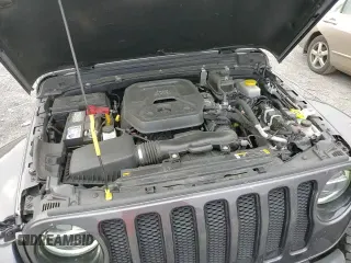 2022 Jeep Wrangler Unlimited Sahara с VIN 1C4HJXEN4NW190726, выставлен на аукционе Copart как лот 67282215 с пробегом 43 449 миль миль и Списание • Salvage title. История ставок и продаж доступна на DreamBid. Изображение 14.