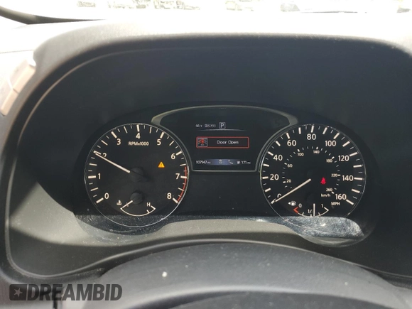 2018 Nissan Pathfinder SV with VIN 5N1DR2MM6JC646848, listed as a Copart auction lot 57461455 with 107,947 mi miles and Salvage title. Bid and sale history available at DreamBid. Image 9.