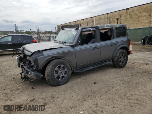 2024 Ford Bronco Big Bend z VIN 1FMDE7BH1RLA08209, wystawiony jako Copart lot #52204615 z przebiegiem Nie podano mil oraz Szkoda całkowita • Salvage title. Historia ofert i sprzedaży dostępna na DreamBid. Obrazek 1.