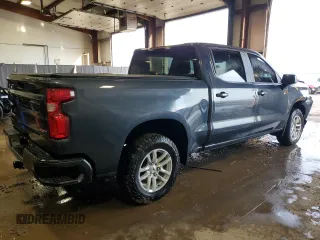 2021 Chevrolet Silverado 1500 RST with VIN 1GCUYEET2MZ325602, listed as a Copart auction lot 47352065 with 46,731 mi miles and Salvage Title. Bid and sale history available at carsss.com. Image 3.