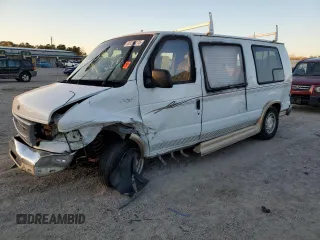 2000 Ford Econoline Cargo Recreational with VIN 1FDRE14L0YHC03661, listed as a Copart auction lot 89268275 with 277,787 mi miles and Clean Title. Bid and sale history available at carsss.com. Image 1.
