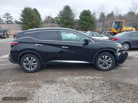2018 Nissan Murano Platinum with VIN 5N1AZ2MH3JN108084, listed as a IAAI auction lot 41845604 with 150,069 mi miles. Bid and sale history available at carsss.com. Image 13.