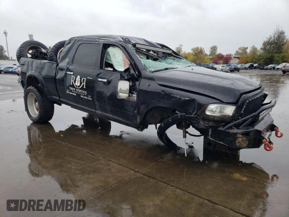2013 Ram 2500 Laramie with VIN 3C6UR5NL8DG614598, listed as a Copart auction lot 78545544 with Not Provided miles and Salvage Title. Bid and sale history available at carsss.com. Image 4.