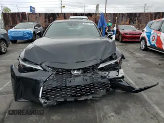 2021 Lexus IS 300 with VIN JTHCA1D28M5117103, listed as a Copart auction lot 53957595 with 39,680 mi miles and Salvage title. Bid and sale history available at DreamBid. Image 5.